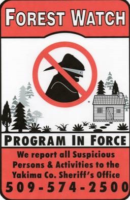 Forest Watch Sign